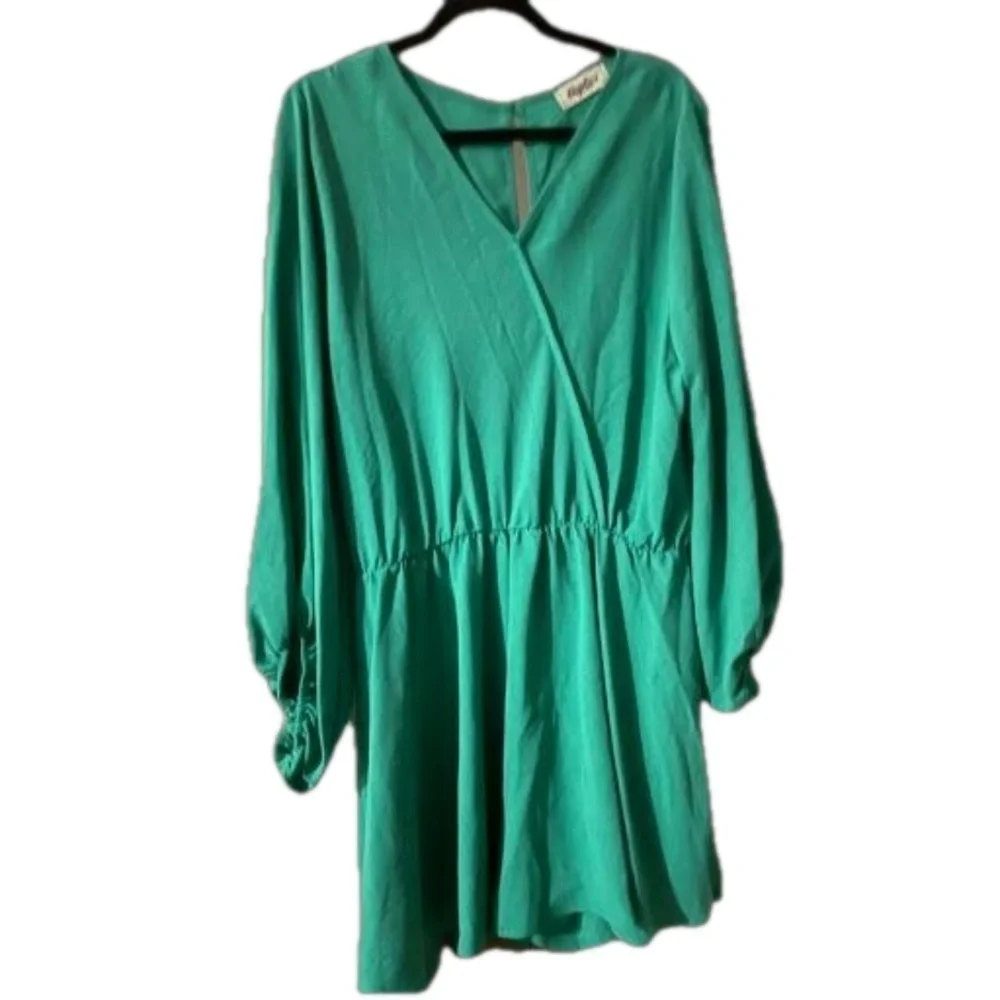 NEW Haptics Green Romper Plus Size 2X/3X 🌺🌸🌹BN 15